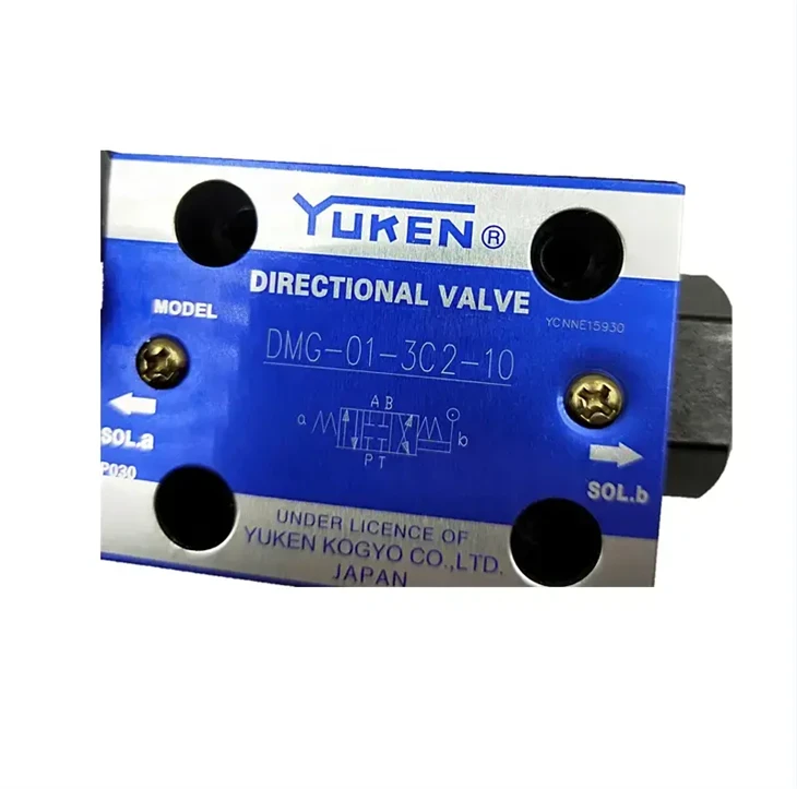 Vàlvula de control de flux d'oli manual DMG-01/03/04/-3C2/3D2/4-10/ Vàlvula de control direccional accionada manual hidràulica DMG-03-3
