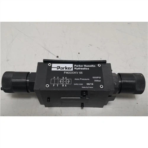 Vàlvula de control original de la sèrie FM2D de Parker FM2DDDSV55 FM2DDSV55 Vàlvula solenoide d'acceleració unidireccional apilada